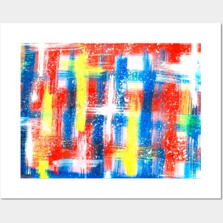 Abstract lines artwork Posters and Art